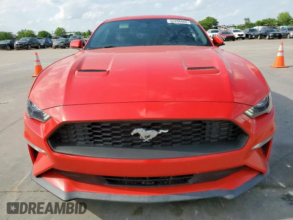 2018 Ford Mustang EcoBoost with VIN 1FA6P8TH2J5156069, listed as a Copart auction lot 55266865 with 133,503 mi miles and Clean Title. Bid and sale history available at carsss.com. Image 5.