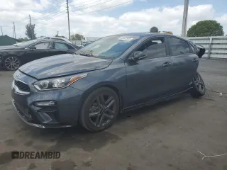 2020 Kia Forte GT-Line with VIN 3KPF34AD1LE249543, listed as a Copart auction lot 53662505 with 51,290 mi miles and Clean Title. Bid and sale history available at carsss.com. Image 1.
