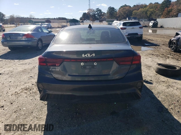 2022 Kia Forte LXS with VIN 3KPF24AD5NE458015, listed as a Copart auction lot 79799884 with 53,069 mi miles and Salvage Title. Bid and sale history available at carsss.com. Image 6.