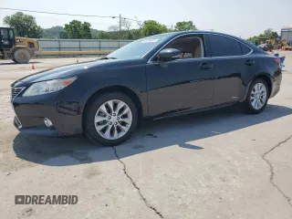 2013 Lexus ES 300h with VIN JTHBW1GG2D2025040, listed as a Copart auction lot 59266655 with 96,570 mi miles and Salvage title. Bid and sale history available at DreamBid. Image 1.