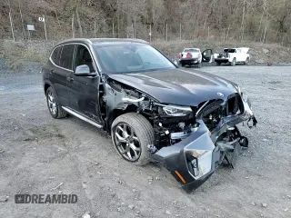 2024 BMW X3 xDrive30i with VIN 5UX53DP0XR9W02177, listed as a Copart auction lot 53045675 with 14,018 mi miles and Salvage Title. Bid and sale history available at DreamBid. Image 14.