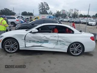 2018 BMW 4 Series 430i with VIN WBA4Z1C53JEC72907, listed as a IAAI auction lot 41436608 with 43,121 mi miles and . Bid and sale history available at carsss.com. Image 13.