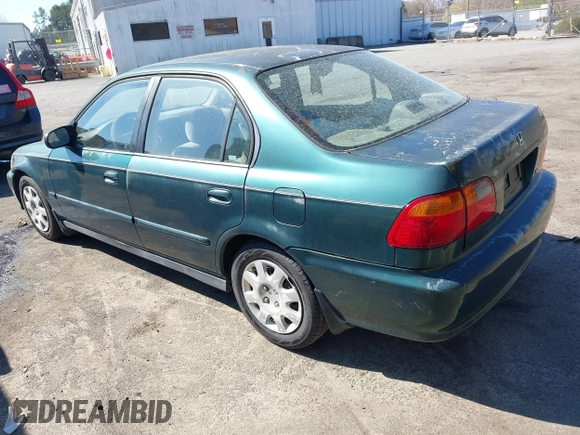 2000 Honda Civic VP with VIN 2HGEJ6616YH508231, listed as a IAAI auction lot 41869713 with 202,715 mi miles. Bid and sale history available at carsss.com. Image 3.