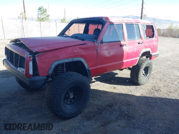1997 Jeep Cherokee SE with VIN 1J4FJ28S1VL556827, listed as a IAAI auction lot 42089112 with 179,920 mi miles and . Bid and sale history available at DreamBid. Image 2.