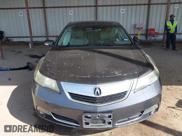2012 Acura TL Tech Auto with VIN 19UUA9F53CA003187, listed as a IAAI auction lot 41802059 with 160,403 mi miles. Bid and sale history available at carsss.com. Image 11.