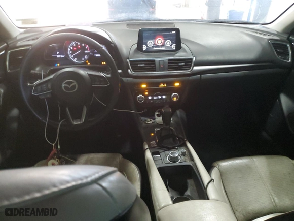 2017 Mazda Mazda3 4-Door Grand Touring with VIN 3MZBN1W37HM135628, listed as a Copart auction lot 89175095 with 92,016 mi miles and Salvage Title. Bid and sale history available at carsss.com. Image 8.
