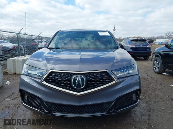 2020 Acura MDX w/Technology/A-Spec Pkg with VIN 5J8YD4H07LL034136, listed as a IAAI auction lot 41933687 with 34,520 mi miles. Bid and sale history available at carsss.com. Image 12.