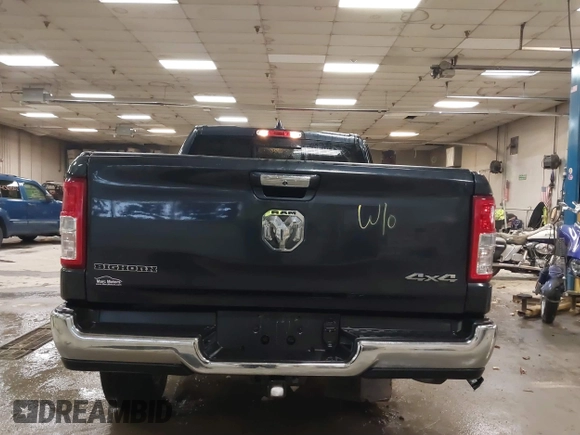 2019 Ram 1500 Big Horn/Lone Star with VIN 1C6RRFFGXKN817476, listed as a IAAI auction lot 41377652 with 76,184 mi miles. Bid and sale history available at carsss.com. Image 16.