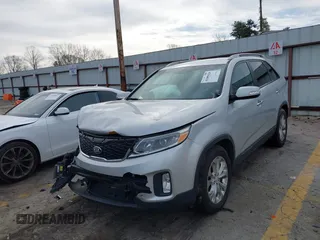 2015 Kia Sorento EX with VIN 5XYKU4A74FG582171, listed as a IAAI auction lot 41609620 with 159,502 mi miles. Bid and sale history available at carsss.com. Image 17.