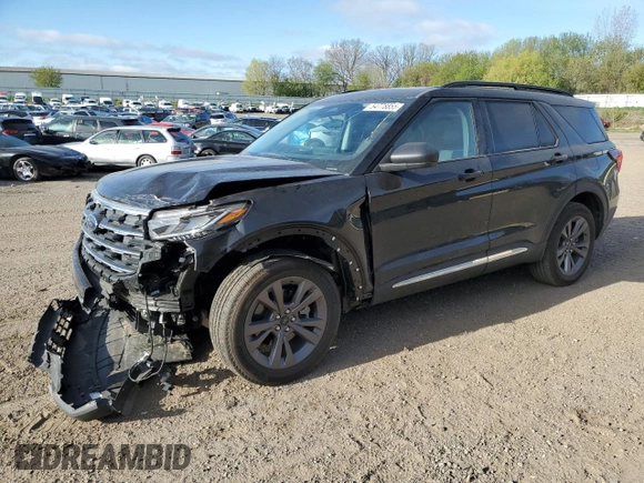 2025 Ford Explorer Active with VIN 1FMUK8DH9SGA99627, listed as a Copart auction lot 54778855 with 8,303 mi miles and Clean title. Bid and sale history available at DreamBid. Image 1.