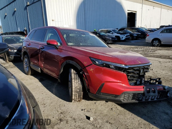 2025 Honda CR-V EX-L with VIN 2HKRS4H79SH424874, listed as a Copart auction lot 41631625 with Not Provided miles and Salvage Title. Bid and sale history available at DreamBid. Image 4.