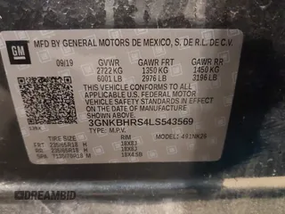 2020 Chevrolet Blazer LT z VIN 3GNKBHRS4LS543569, wystawiony jako IAAI lot #41522268 z przebiegiem 114 067 mil mil oraz . Historia ofert i sprzedaży dostępna na DreamBid. Obrazek 9.