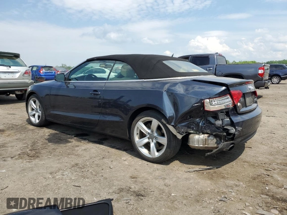 2014 Audi A5 Premium Plus z VIN WAULFAFH2EN014469, wystawiony jako Copart lot #55286105 z przebiegiem 83 532 mil mil oraz Szkoda całkowita • Salvage title. Historia ofert i sprzedaży dostępna na DreamBid. Obrazek 2.