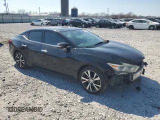 2016 Nissan Maxima SV z VIN 1N4AA6AP8GC376394, wystawiony jako Copart lot #46920535 z przebiegiem 194 499 mil mil oraz Szkoda całkowita • Salvage title. Historia ofert i sprzedaży dostępna na DreamBid. Obrazek 4.
