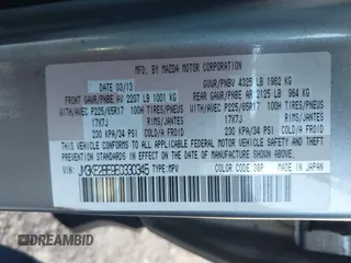 2014 Mazda CX-5 Sport with VIN JM3KE2BE9E0330345, listed as a IAAI auction lot 41377335 with 103,340 mi miles and . Bid and sale history available at carsss.com. Image 9.