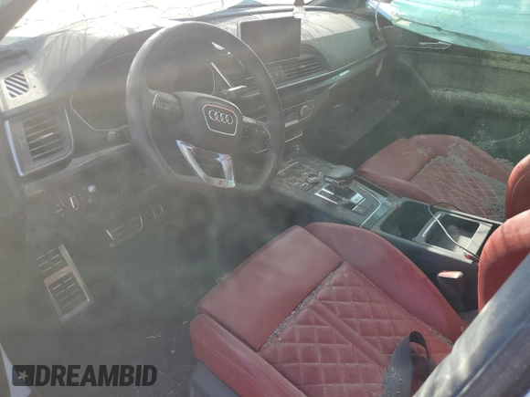 2018 Audi SQ5 Prestige with VIN WA1C4AFY5J2101541, listed as a Copart auction lot 70876654 with Not Provided miles and Salvage Title. Bid and sale history available at DreamBid. Image 8.