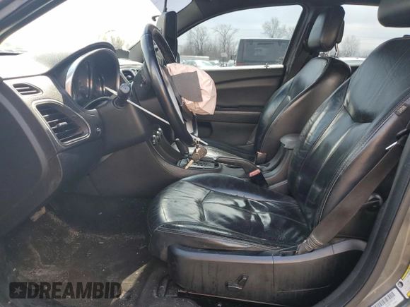 2012 Chrysler 200 Limited with VIN 1C3CCBCB5CN303798, listed as a Copart auction lot 50975835 with 183,441 mi miles and Salvage Title. Bid and sale history available at carsss.com. Image 7.