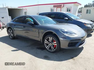 2018 Porsche Panamera Turbo with VIN WP0AF2A70JL140236, listed as a IAAI auction lot 42323921 with 69,568 mi miles and . Bid and sale history available at DreamBid. Image 1.
