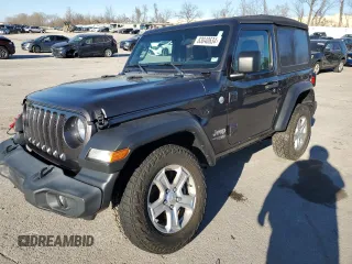 2020 Jeep Wrangler Sport S с VIN 1C4GJXAN5LW120618, выставлен на аукционе Copart как лот 83040634 с пробегом 58 328 миль миль и Списание • Salvage title. История ставок и продаж доступна на DreamBid. Изображение 1.