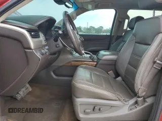 2015 GMC Yukon Denali with VIN 1GKS2CKJXFR180512, listed as a Copart auction lot 48249475 with 209,477 mi miles and Salvage Title. Bid and sale history available at carsss.com. Image 7.