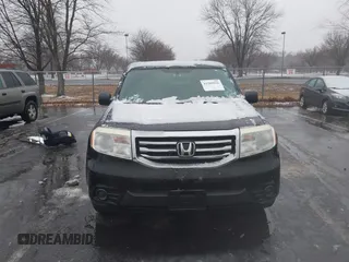 2015 Honda Pilot LX with VIN 5FNYF4H27FB020075, listed as a IAAI auction lot 41509926 with 1 mi miles. Bid and sale history available at carsss.com. Image 12.