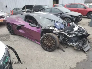 2021 Chevrolet Corvette 3LT with VIN 1G1YC3D48M5121031, listed as a Copart auction lot 82378124 with 8,703 mi miles and Salvage Title. Bid and sale history available at carsss.com. Image 4.