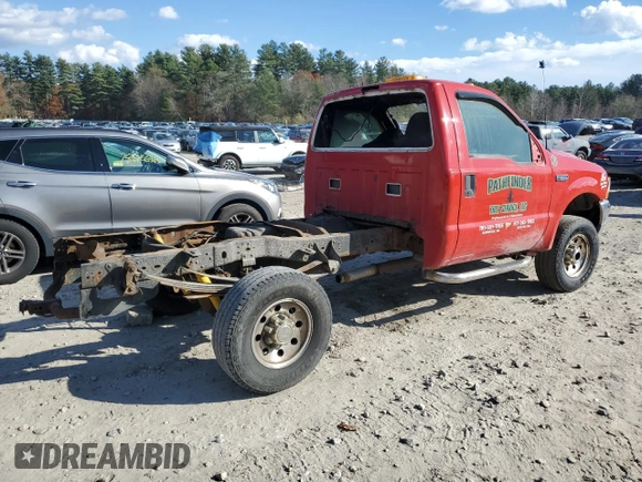 2002 Ford F-350 XL with VIN 1FTSF31F12EA56644, listed as a Copart auction lot 77646534 with Not Provided miles and Clean Title. Bid and sale history available at DreamBid. Image 3.
