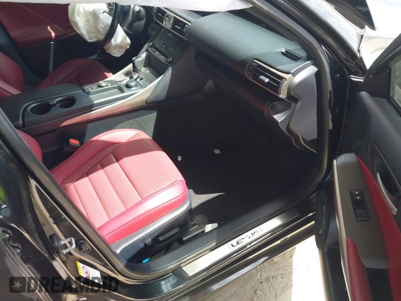 2019 Lexus IS with VIN JTHC81D29K5035258, listed as a IAAI auction lot 41907785 with 51,201 mi miles. Bid and sale history available at carsss.com. Image 5.