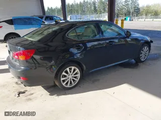 2007 Lexus IS 250 with VIN JTHCK262372010319, listed as a IAAI auction lot 41993571 with 76,699 mi miles. Bid and sale history available at carsss.com. Image 4.