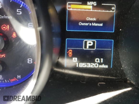 2016 Subaru Legacy 2.5i Premium with VIN 4S3BNAC6XG3047691, listed as a Copart auction lot 64197932 with 185,320 mi miles. Bid and sale history available at carsss.com. Image 8.