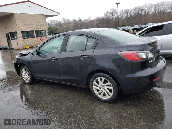 2012 Mazda 3 i Touring with VIN JM1BL1V8XC1612659, listed as a Copart auction lot 50240415 with 142,996 mi miles and Salvage Title. Bid and sale history available at DreamBid. Image 2.
