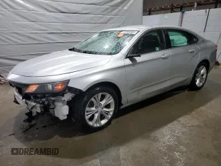 2014 Chevrolet Impala LT with VIN 2G1125S30E9105338, listed as a Copart auction lot 47850585 with 96,366 mi miles and Salvage Title. Bid and sale history available at DreamBid. Image 1.
