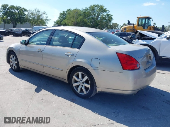 2004 Nissan Maxima SL with VIN 1N4BA41E14C931267, listed as a IAAI auction lot 41911875 with 129,161 mi miles. Bid and sale history available at carsss.com. Image 3.