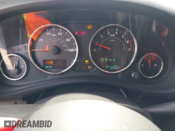 2018 Jeep Wrangler Unlimited Sahara with VIN 1C4HJWEG1JL801934, listed as a IAAI auction lot 42072968 with 112,432 mi miles and . Bid and sale history available at DreamBid. Image 7.