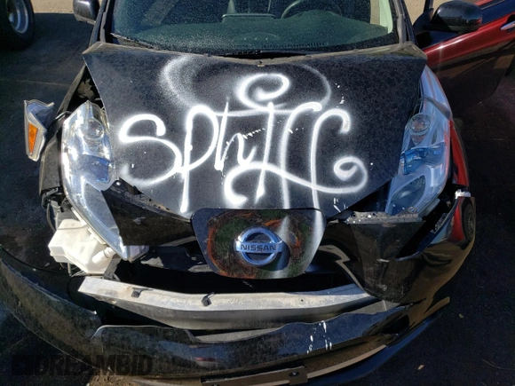 2016 Nissan LEAF S with VIN 1N4BZ0CP5GC302793, listed as a Copart auction lot 59897723 with 36,657 mi miles. Bid and sale history available at carsss.com. Image 12.