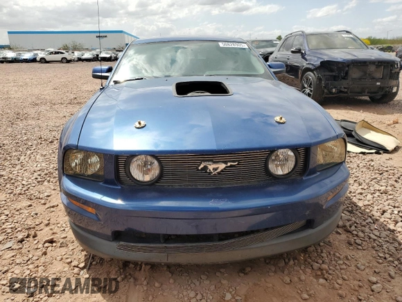 2007 Ford Mustang GT Deluxe with VIN 1ZVFT82H175214802, listed as a Copart auction lot 50828905 with 116,243 mi miles and Salvage Title. Bid and sale history available at carsss.com. Image 5.