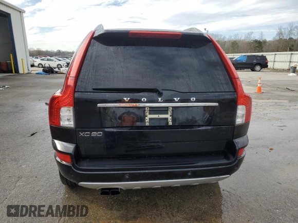 2013 Volvo XC90 I6 R-Design with VIN YV4952CF0D1635771, listed as a Copart auction lot 41881675 with 129,408 mi miles and Salvage Title. Bid and sale history available at carsss.com. Image 6.