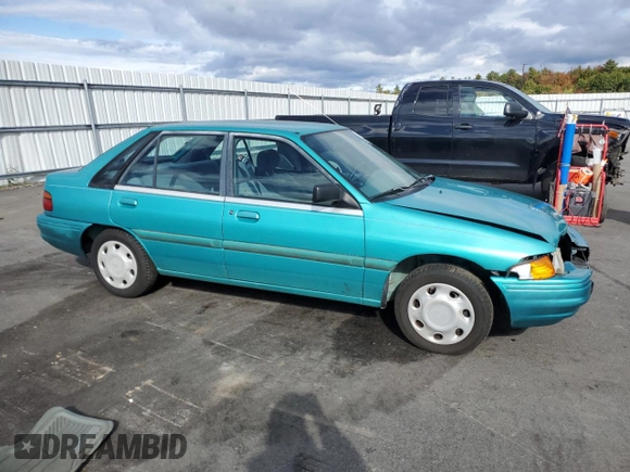 1995 Ford Escort z VIN 1FASP14J9SW128191, wystawiony jako Copart lot #75688724 z przebiegiem 85 423 mil mil oraz Czysty tytuł • Clean title. Historia ofert i sprzedaży dostępna na DreamBid. Obrazek 4.