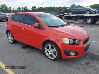2012 Chevrolet Sonic LTZ with VIN 1G1JE6SH2C4177635, listed as a IAAI auction lot 42816500 with 195,020 mi miles and . Bid and sale history available at DreamBid. Image 1.