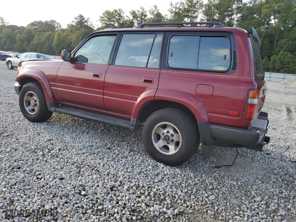1997 Toyota Land Cruiser with VIN JT3HJ85J8V0182381, listed as a Copart auction lot 71717124 with 238,051 mi miles and Salvage Title. Bid and sale history available at carsss.com. Image 2.