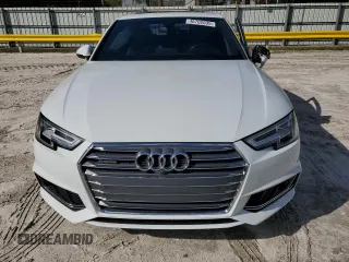 2017 Audi A4 Prestige with VIN WAUFNAF43HN011808, listed as a Copart auction lot 46702035 with 98,205 mi miles and Salvage Title. Bid and sale history available at carsss.com. Image 5.