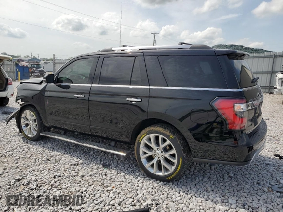 2018 Ford Expedition Limited with VIN 1FMJU2AT8JEA70116, listed as a Copart auction lot 57276025 with 129,802 mi miles and Salvage title. Bid and sale history available at DreamBid. Image 2.