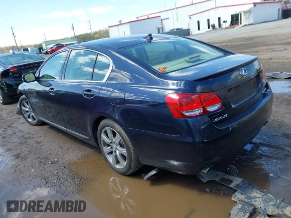 2008 Lexus GS 350 with VIN JTHCE96S280020529, listed as a IAAI auction lot 41978957 with 153,497 mi miles. Bid and sale history available at carsss.com. Image 3.