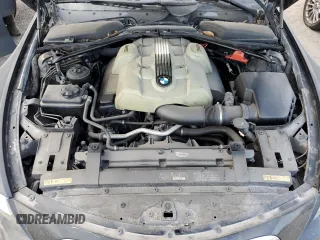 2005 BMW 6 Series 645Ci with VIN WBAEH73405B193443, listed as a Copart auction lot 76196784 with 0 mi miles and Salvage Title. Bid and sale history available at carsss.com. Image 11.