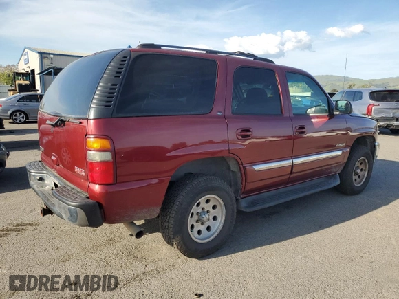 2003 GMC Yukon SLE with VIN 1GKEK13T33J320993, listed as a Copart auction lot 47828485 with 126,912 mi miles and Salvage Title. Bid and sale history available at carsss.com. Image 3.