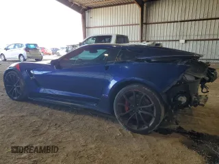 2017 Chevrolet Corvette with VIN 1G1Y12D7XH5113769, listed as a Copart auction lot 84161744 with 14,601 mi miles and Salvage title. Bid and sale history available at DreamBid. Image 2.