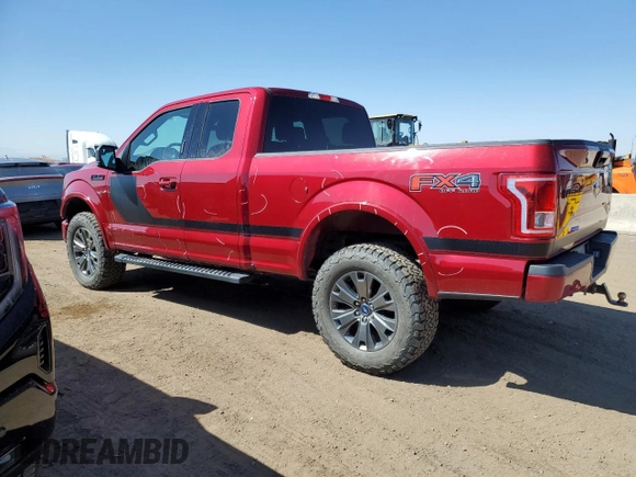 2016 Ford F-150 XLT with VIN 1FTFX1EF2GFC15590, listed as a Copart auction lot 52963395 with 78,377 mi miles and Salvage Title. Bid and sale history available at carsss.com. Image 2.