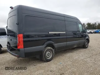 2022 Mercedes-Benz Sprinter with VIN W1Y5ECHY8NT114347, listed as a Copart auction lot 45167685 with 71,625 mi miles and Salvage Title. Bid and sale history available at DreamBid. Image 3.