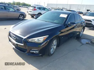 2015 Infiniti Q50 Premium with VIN JN1BV7AP1FM342558, listed as a IAAI auction lot 41975803 with 140,603 mi miles. Bid and sale history available at carsss.com. Image 18.