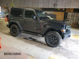 2023 Jeep Wrangler Willys z VIN 1C4HJXAG6PW530632, wystawiony jako Copart lot #54783035 z przebiegiem 6 451 mil mil oraz Szkoda całkowita • Salvage title. Historia ofert i sprzedaży dostępna na DreamBid. Obrazek 4.